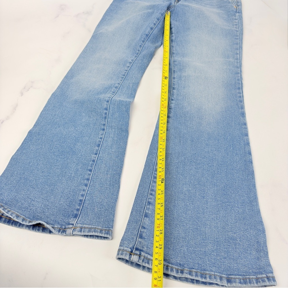 Michael Kors Light Blue Flare Jeans - Picture 6 of 14